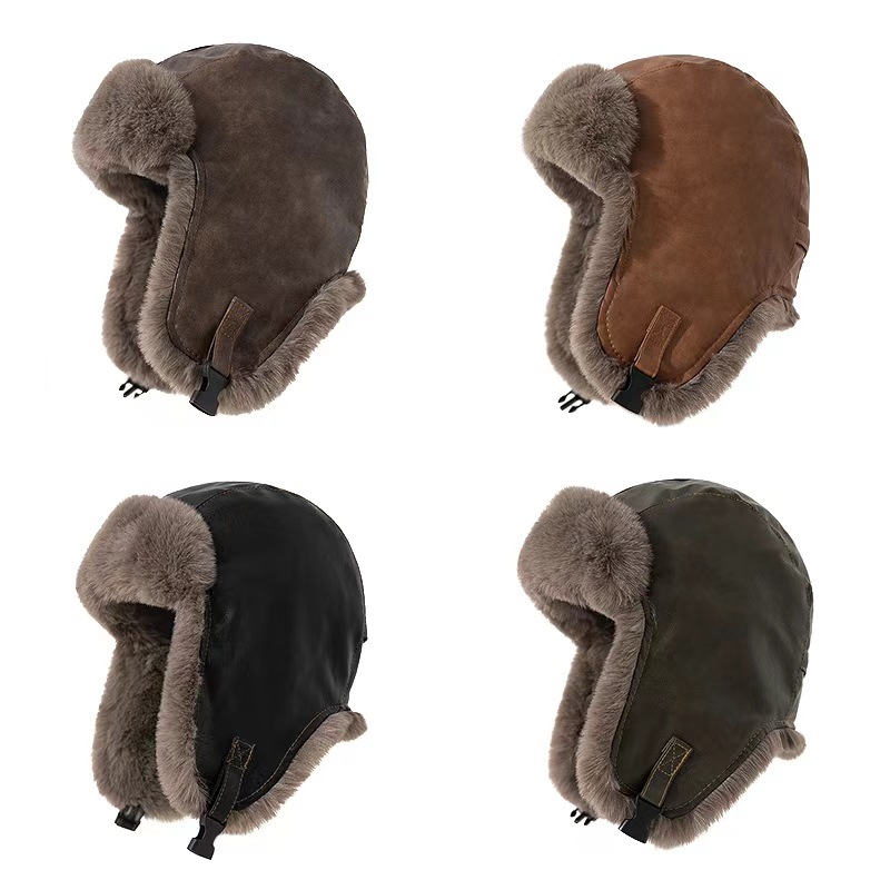 Winter Trapper Hat - 1 unidade de Chapéu Masculino de