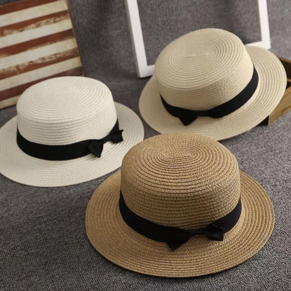 Sun Hat Wide Brim - Chapéu de Praia de Palha com