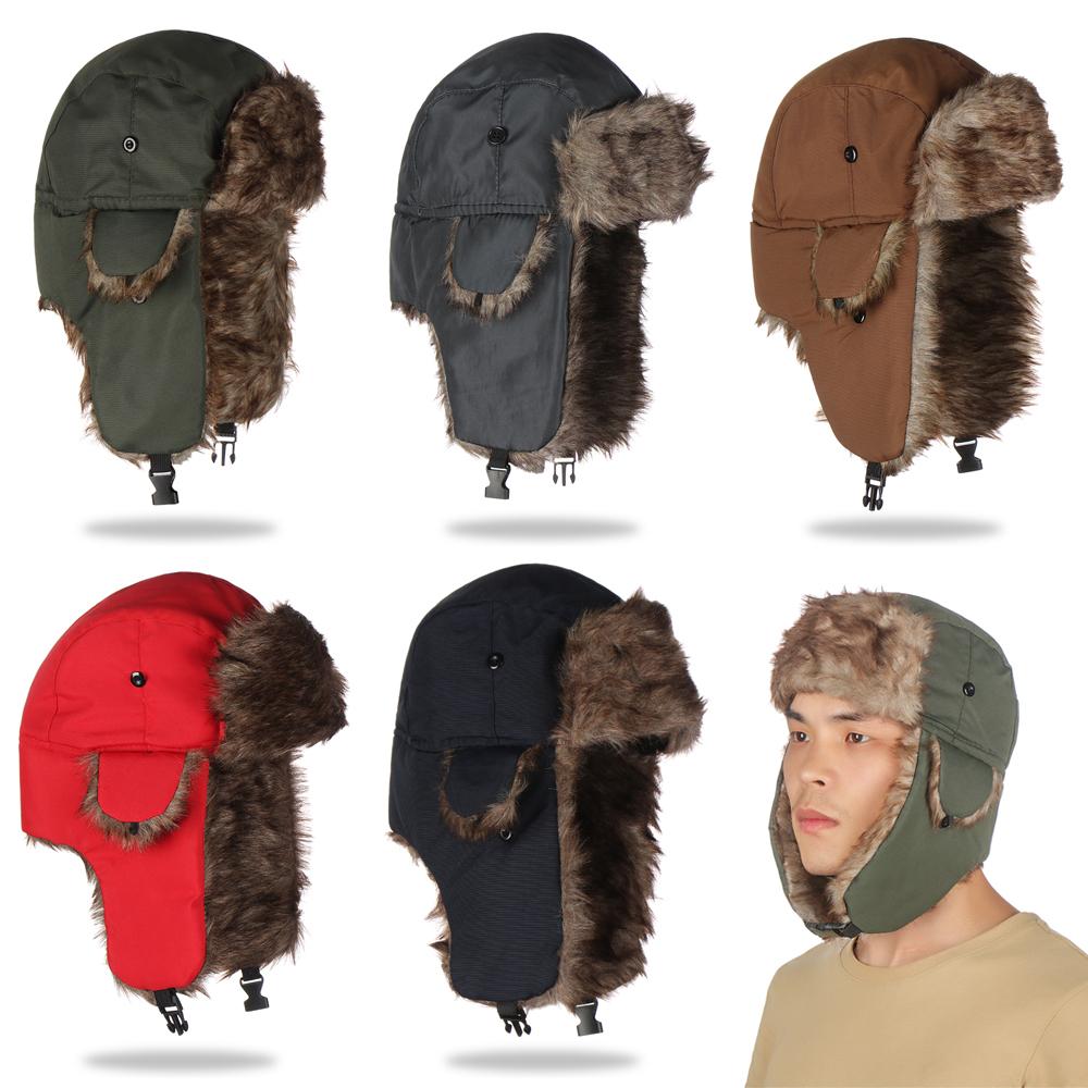 Winter Trapper Hat - Chapéu de esqui com aba de