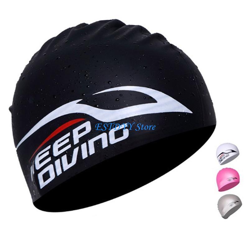 Swim Hat Silicone - Touca natação silicone G6DE para mulheres