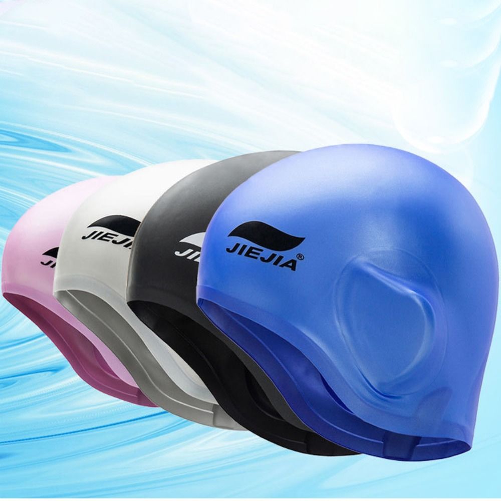 Swim Hat Silicone - Piscina à prova dwaterproof água silicone