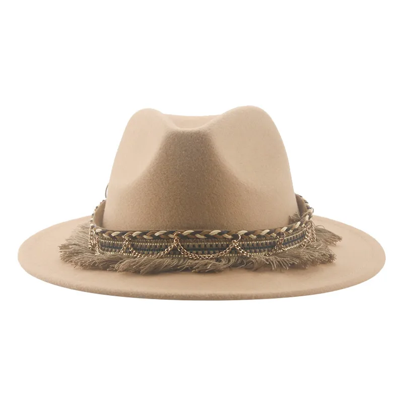 Chapéus de cowboy chapéu fedor - Fedora Hat Wool avaliação e preço