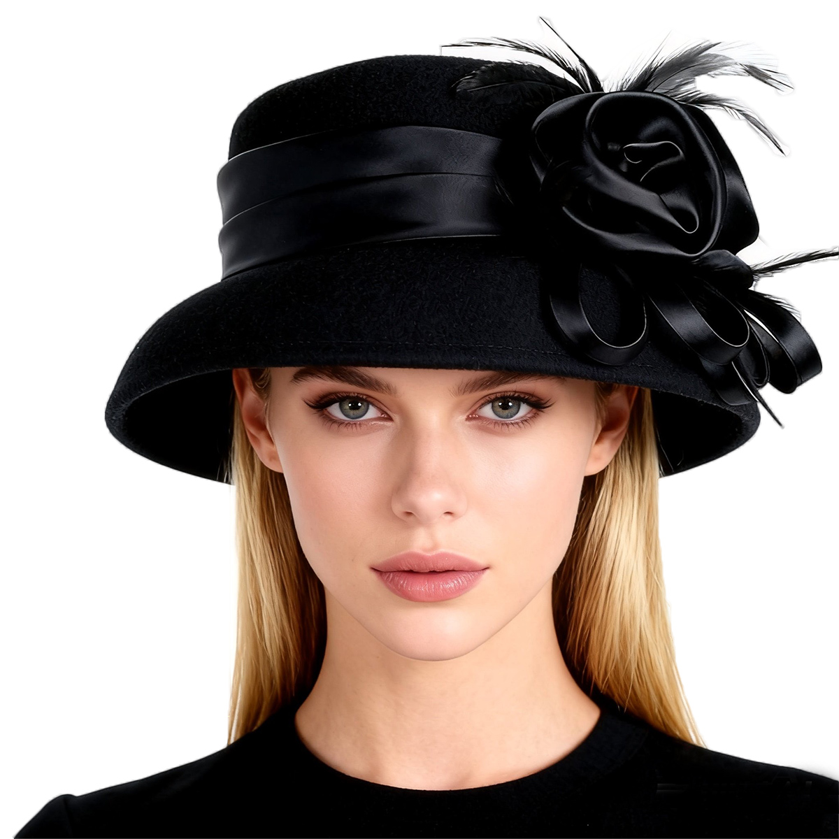 Chapéu cloche de feltro de lã  - Fedora Hat Wool avaliação e preço