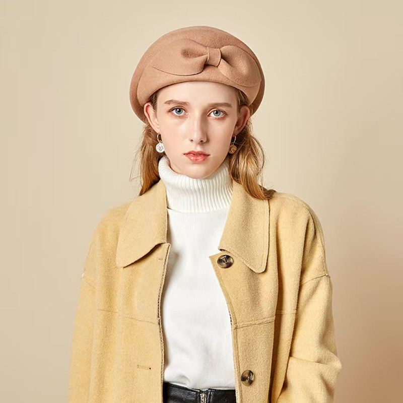 Lã vintage quente lã inverno b - Beret French Wool avaliação e preço