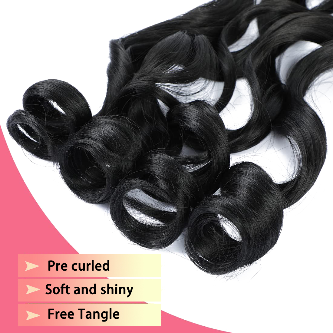 Cabelo de trança de onda franc - Beret French Wool avaliação e preço